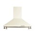 Hota decorativa rustica bej Hausberg HB-1500, Putere absorbtie 450 m3/h, 1 motor, 60 cm otel inoxida