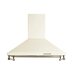 Hota decorativa rustica bej Hausberg HB-1500, Putere absorbtie 450 m3/h, 1 motor, 60 cm otel inoxida